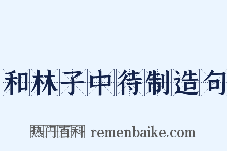 和林子中待制造句是什么意思的图片